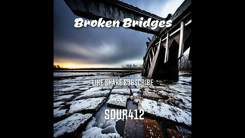 Broken Bridges Instrumental Can only play one chord and feedback on the guitar type beat