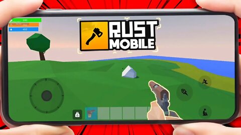 RUST MOBILE - MAPA GANHANDO FORMA ( NEWS ) DEVASTATION