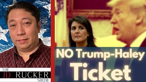 Tucker Would NOT Vote for a Trump-Haley Ticket