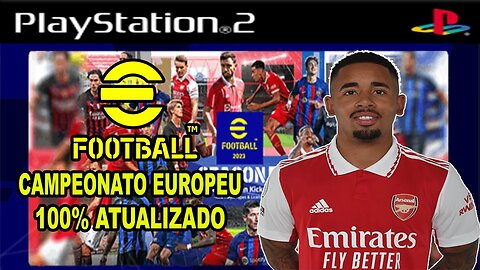 PES 2023 (PS2) EFOOTBALL ATUALIZADO NOVEMBRO DOWNLOAD ISO GRÁTIS