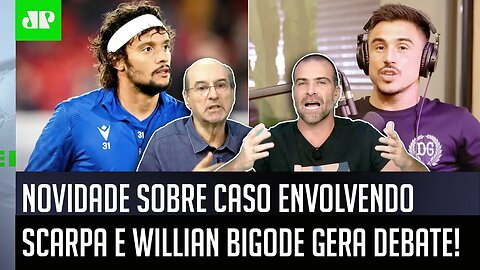 E AGORA? "Gente, SAIU A INFORMAÇÃO de que o Scarpa e o Willian Bigode..." VEJA NOVIDADE sobre GOLPE!