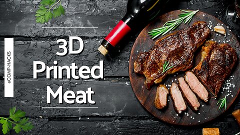 AI 3D Printed Meat By Redefined Meat | Food Industry Revolution