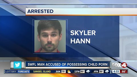 Child porn found when roommate borrows laptop in Cape Coral