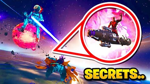 6 Hidden SECRETS YOU MISSED in Travis Scott Event! (Fortnite Astronomical LIVE EVENT Easter-Eggs)!