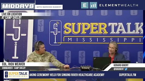 Col. Rick Weaver LIVE from Camp Shelby