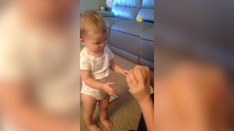 Baby Cries When Mom Pulls The Doll’s Head Off