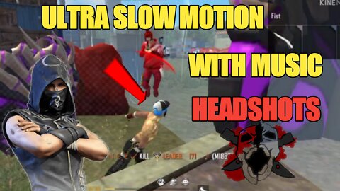 ULTRA SLOW MOTION HEADSHOTS IN FREE FIRE GAME