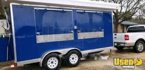 2019 8' x 16' Concession Food Trailer | Kitchen Food Trailer for Sale in Texas