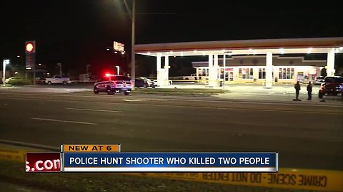 Two dead, one injured in shooting at St. Petersburg gas station; search for shooter continues