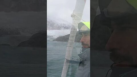 Ice Sailing - Not Ice Boating #shorts #sailing #sneakpeak