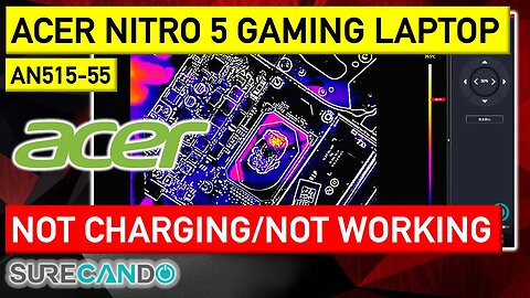 Acer Nitro 5 Gaming Laptop AN515-55_ Dead CPU, Unrecoverable! #GamingLaptopRepair