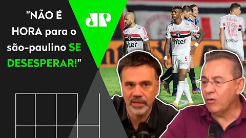 "O São Paulo CAIU pro Grêmio? CAIU! Mas olha..." SPFC é POUPADO em DEBATE!