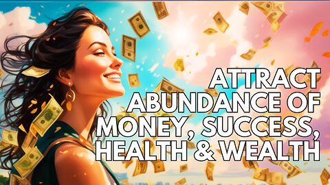 Attract Abundance of Money, Success, Health & Wealth | Positive Affirmations