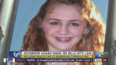 Governor Larry Hogan signs Grace's Law 2.0