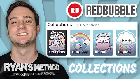 Redbubble Collections Tutorial (Create & Edit + Featured Collection)