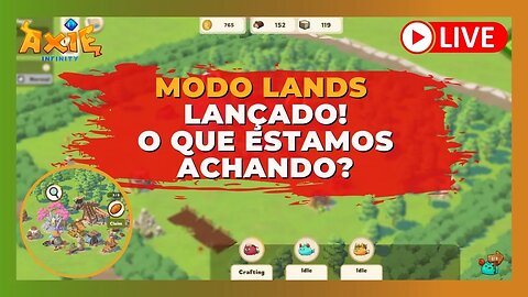 AXIE INFINITY [LANDS]: CONFIRA A (GAMEPLAY) ESTÁ MUITO...