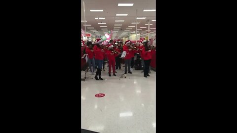 FLASHMOB Acworth GA Target Christmas 12/2021- Beautiful