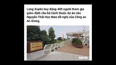 Huy động 400 người tham gia giám định cầu ở An Giang #shorts