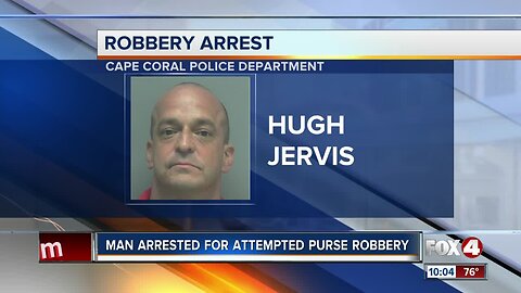 Attempted purse thief arrested in Cape Coral