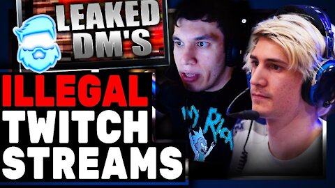 These Streams MUST Stop! Leaked DMs From xQc & Trainwrecks Look VERY Bad & Could Mean Jail