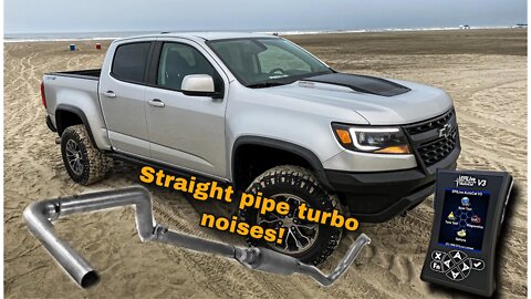 Colorado ZR2 Duramax Diesel gets Tuned, Downpipe & Exhaust