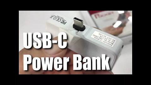 3300mAh Type-C Portable Charger Power Bank Battery Review