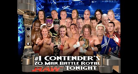 20-Man Battle Royal - #1 Contenders Match (Full Match)