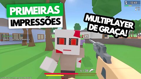 ZUMBI BLOCKS 2 jogo MULTIPLAYER DE GRAÇA! - Primeiras impressões