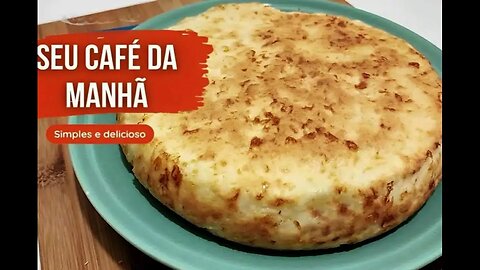 Como fazer biscoito de polvilho de frigideira receita fácil e rápida