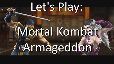 Let's Play: Mortal Kombat Armageddon on Xbox aka MK7 - Gameplay, Backwards Compatible on Xbox 360