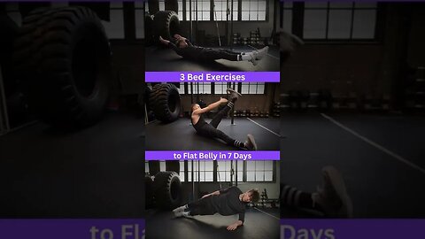 3 Bed Exercises to Flat Belly in 7 Days