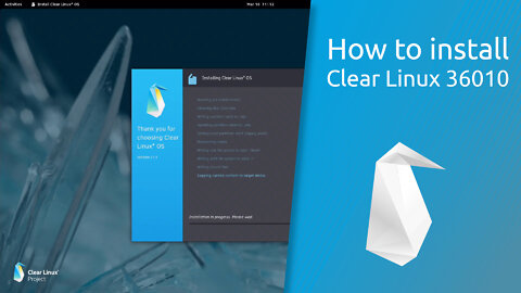 How to install Clear Linux 36010