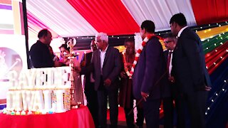 SOUTH AFRICA - Durban - King Goodwill Zwelithini hosts Diwali celebrations (Video) (UFm)