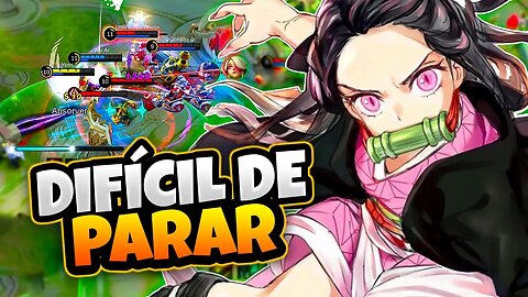 ELA É SIMPLESMENTE SUPORTE MAIS META DE TODOS OS TEMPOS | MOBILE LEGENDS