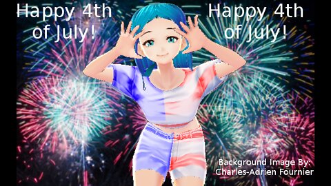 Anime 4th July Dancer! [Custom Model!] [Sapphirina!]