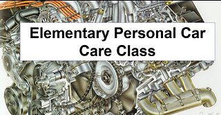 Personal Car Care Class