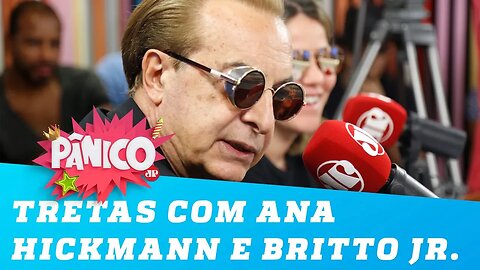 Ronaldo Ésper explica tretas com Ana Hickmann e Britto Jr.