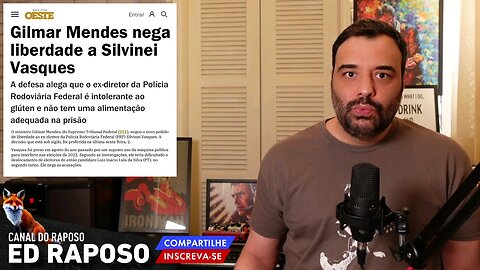 RELATÓRIO DA ABIN RESPONSABILIZA PLANALTO POR 8-1, GILMAR NEGA HC PARA VASQUES E LIRA VOLTA COM FOME