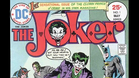 1975 The JOKER Comic Book Series Collection