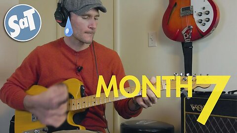 9 MONTH GUITAR CHALLENGE | Part 08 - Month Seven Check-In - THE ISSUE IS SPEED