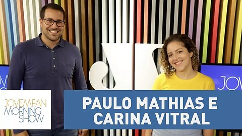 Paulo Mathias e Carina Vitral - Morning Show - 29/01/18