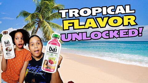 Unlocking the Tropical Flavors: Trying Bai's Molokai Coconut & Raspberry Lemon Taste Review