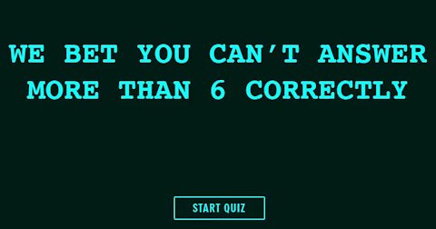 Impossible General Knowledge Quiz