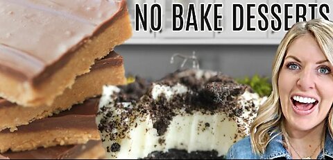 3 Easy DUMP AND GO No Bake Desserts