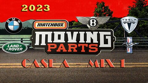 2023 MATCHBOX MOVING PARTS CASE A - MIX 1