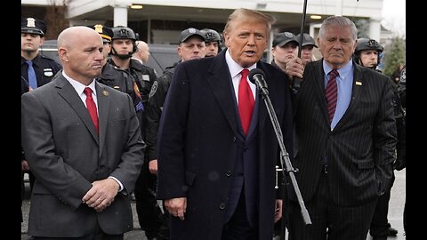 Trump Calls For Return To ‘Law And Order’ At Wake For Slain NY Police Officer