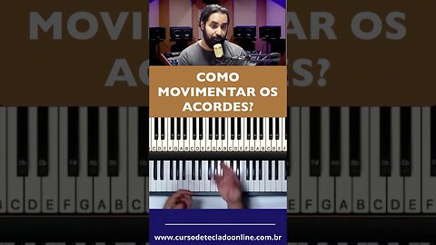 Como movimentar os acordes no Teclado? #auladeteclado #pianoworship