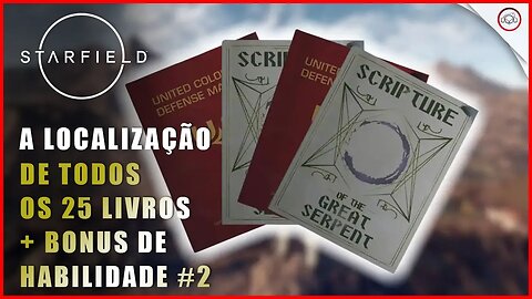 Starfield, A localização de todos os 25 livros + Bonus de habilidade #2 | Super-Dica