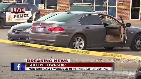 Shooting reported in Shelby Township parking lot