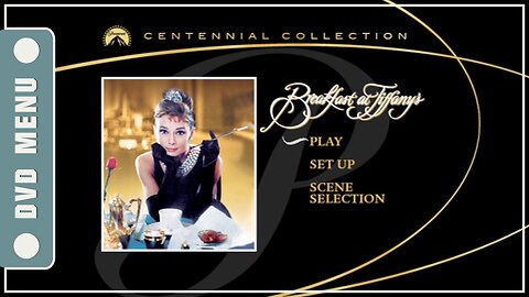 Breakfast at Tiffany's - DVD Menu